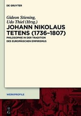 Gideon Stiening Johann Nikolaus Tetens (1736-1807) (Hardback) Werkprofile