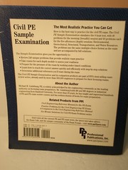 Civil PE Sample Examination by Lindeburg, Michael R.