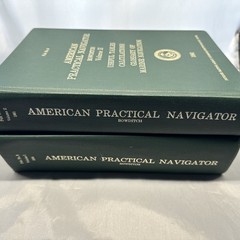 American Practical Navigator Pub 9 Bowditch Vol I & II 1981 1984 HC Set
