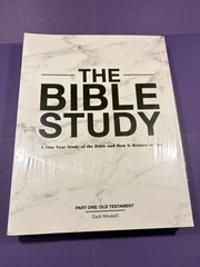 The Bible Study Part 1 & 2 Old & New Testament by Zach Windahl *NEW and SEALED*