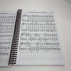 Abeka A Beka Book SING HIS PRAISE Hymns & Choruses Spiral Round Notes