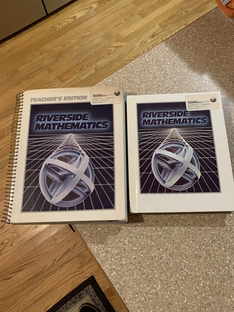 Vintage Student and Teacher’s Edition – Riverside Mathematics 1987 Grade 7