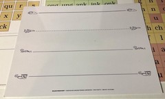 Wilson Fundations Students Mini-Packet Home Support Level 2 Letter Tiles Sealed