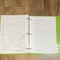 Homeschool All American History TWO COMPLETE SETS ! vol. 1 & 2