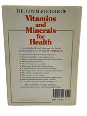 Complete Book of ✨Vitamins and Minerals for Health by Prevention Magazine, HC