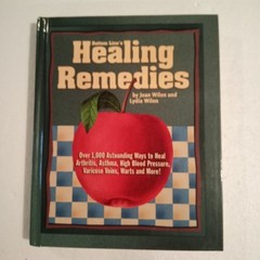 HEALING REMEDIES HARDCOVER BOOK Naturalpathic 337 Pages Over 1000 Ways Pre Owned