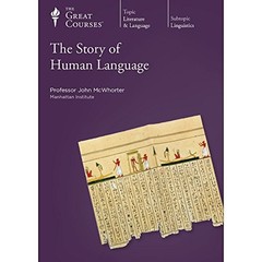 The Great Courses: The Story of Human Language – DVD By John McWhorter – GOOD