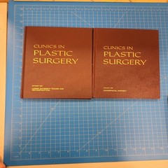 Clinics in Plastic Surgery 9 Vol Set 1985-1987 Saunders Medical Textbooks
