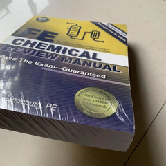 FE Chemical Review Manual 1st Edition by Michael R. Lindeburg Exam Prep Book