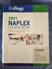 RxPrep NAPLEX Course Book 2021 Pharmacy Exam Study Guide UWorld CPJE