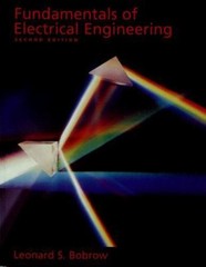 Fundamentals of Electrical Engineering by Bobrow, Leonard S.