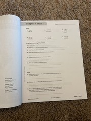 BJU Press -Math 6 Teacher’s Edition 1&2, Assessments, Assessments Answer Key