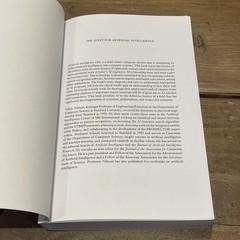 The Quest for Artificial Intelligence Nilsson Paperback 9780521122931