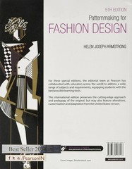 Patternmaking for Fashion Design 5E By Helen Joseph Armstrong Fast Shipping..