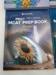 2026-2027 MCAT Prep Books 2nd Ed Bio & Organic Chem, Physics, Behavior Sciences