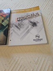 Master Books Principals Of Mathematics Book 1 Set