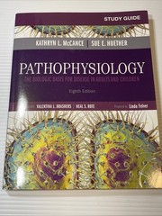 Study Guide for Pathophysiology McCance Huether 8th Ed Nursing PB Disease