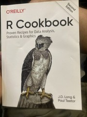 R Cookbook: Proven Recipes For Data Analysis, Statistics & Graphics.