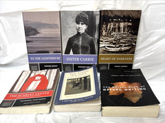 Norton Critical Editions Lot of 6, Lighthouse, Sister Carrie..multiple authors