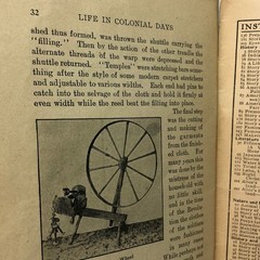 Life in Colonial Days Booklet by L Morton Tillinghast 32 Pages