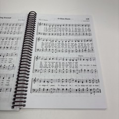 Abeka A Beka Book SING HIS PRAISE Hymns & Choruses Spiral Round Notes