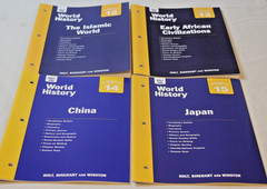 Holt McDougal Social Studies World History Chapter Resource Files Set
