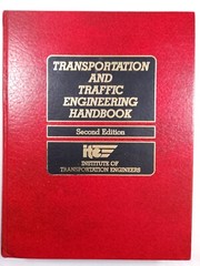 1982 Transportation And Traffic Engineering Handbook Second Edition ITE