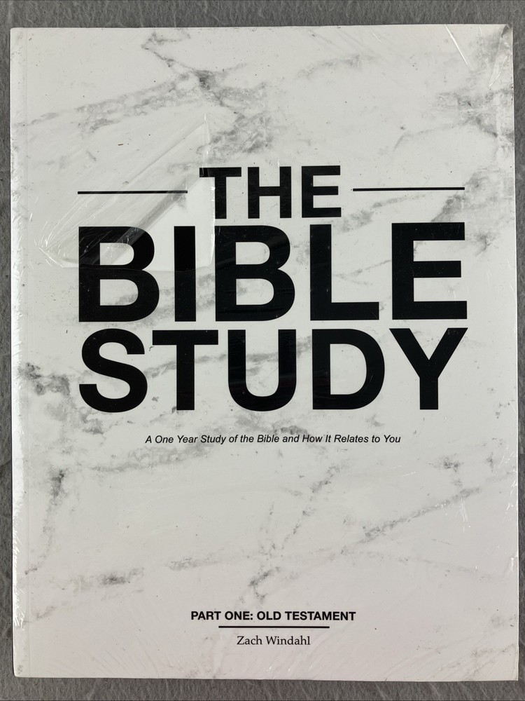 The Bible Study Zach Windahl Parts One and Two Old and New Testament Sealed Set
