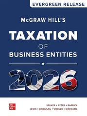 McGraw Hill’s Taxation of Business Entities