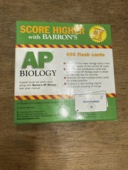AP Biology Flash Cards (Barron’s AP) – Cards Complete – VERY GOOD