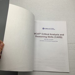 UWorld (GRAD SCHOOL) – MCAT Prep Book – 2026-2027 (Passage Booklet) – GOOD