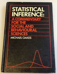 STATISTICAL INFERENCE: A Commentary for the Social & Behavioral Sciences HC BOOK