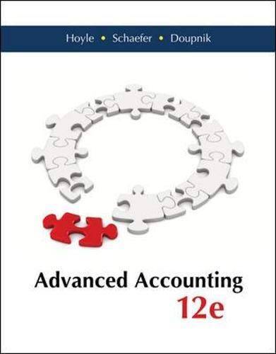 Advanced Accounting – Standalone book (Irwin Accounting) – Hardcover – GOOD