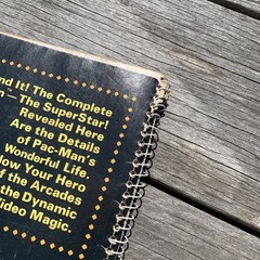 Pac-Mania 1982 Consumer Guide Spiral Book Vintage Arcade Pac-Man Strategies