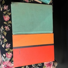 Lot of 4 Vintage Textbooks 1920s 40s 50s 60s Books Resell Education Mid-century