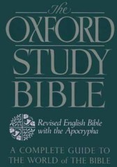 The Oxford Study Bible: Revised English Bible with the Apocrypha – GOOD