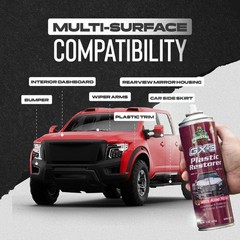 Versatile GX-3 Plastic Restorer – Interior & Exterior 8 fl oz Cleaner with Aloe