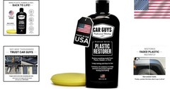 Water-Repellent Plastic Restorer | 8 Oz Kit for Vinyl & Rubber – No Oily Residue