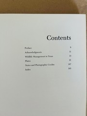 1st Edition Texas Wildlife: Photographs from Texas Parks & Wildlife 1978