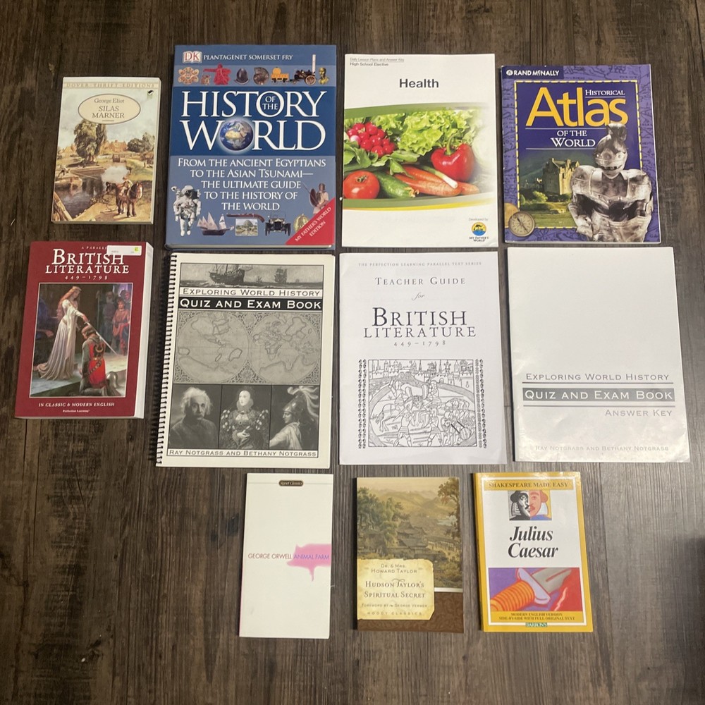 My Fathers World – World History and Literature High School Book Set – grade 10