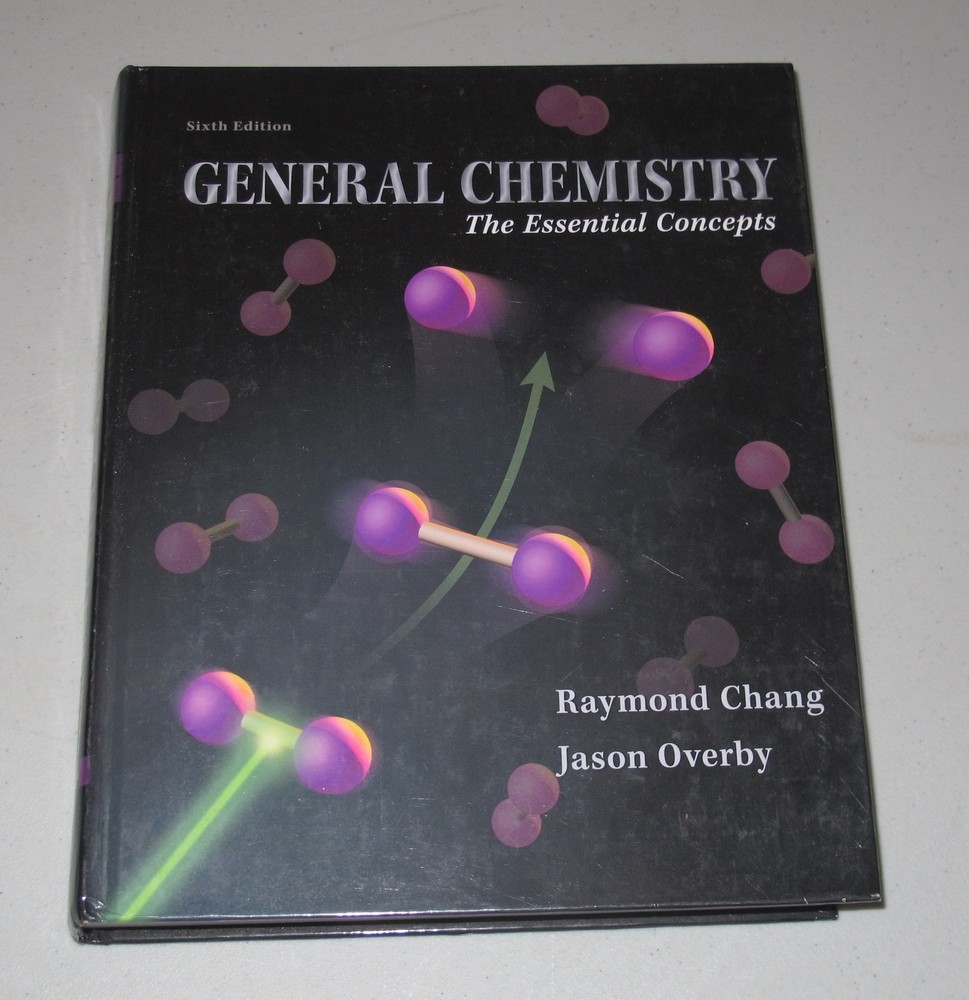 General Chemistry: The Essential Concepts – hardcover Chang, Raymond|Overby,…