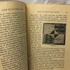 Life in Colonial Days Booklet by L Morton Tillinghast 32 Pages