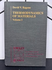 Ragone Thermodynamics of Materials Vol I & II Complete Set MIT Wiley 1995 HC VG+
