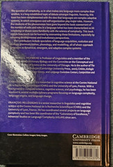 Complexity in Language: Developmental and Evolutionary Perspectives