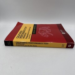 Bar Review Ser.: California Performance Test Workbook : Preparation for the Bar