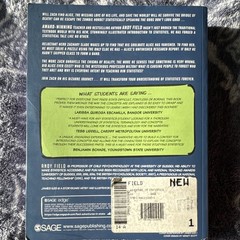 SAGE An Adventure in Statistics: The Reality Enigma Andy Field PB 2016 768p