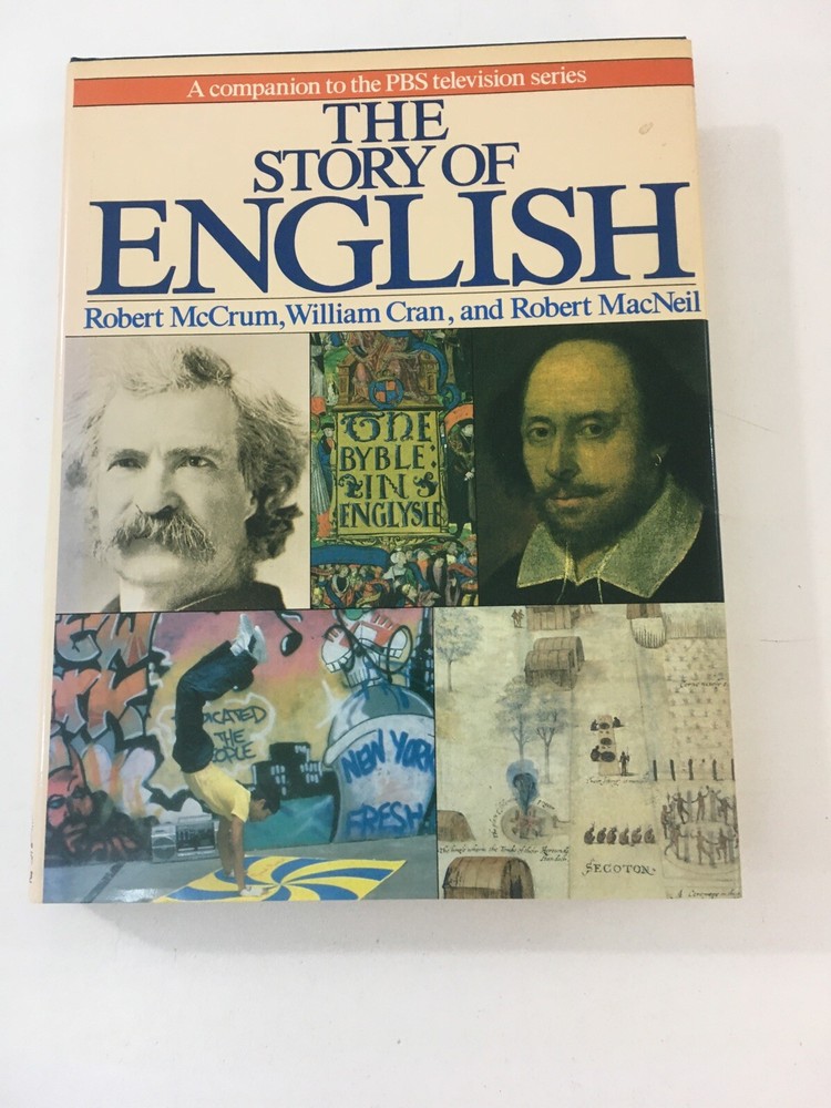 Story of English – Robert McCrum, Robert MacNeil (1986, Hardcover Dust Jacket)
