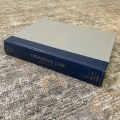 Criminal Law, Ninth Edition – Carolina Academic Press, Hardcover, Used GOOD