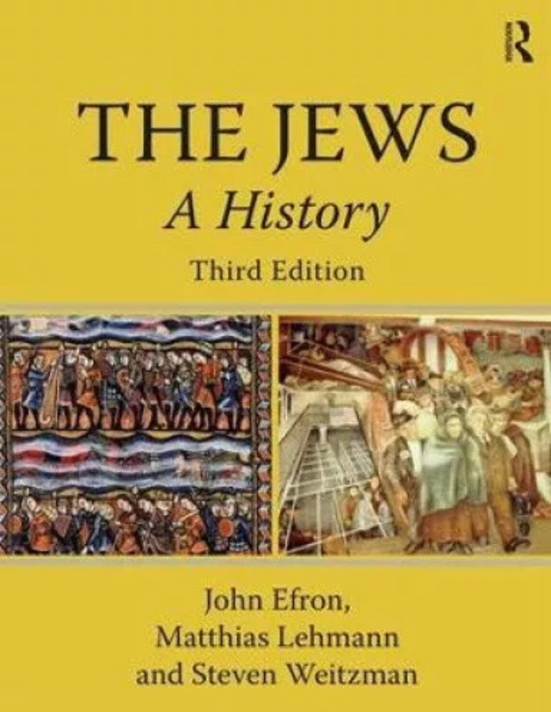 The Jews: A History by Efron, John [Paperback, 592 pages, 3rd Edition]