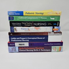 Nursing Textbooks Hardcover & Paperback Book Lot of 8